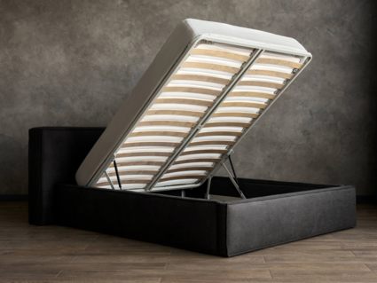 Кровать Сонум Europa Кашемир Голубой (с подъемным механизмом)