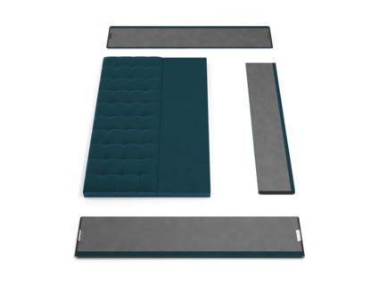 Кровать Lonax Аврора велюр Dolly-1 160х195