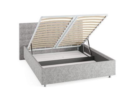 Кровать Сонум Siena Рогожка Марсала (с подъемным механизмом) 120х190