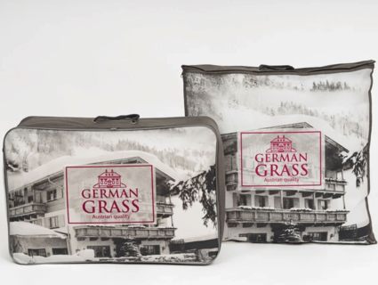 Подушка German Grass Cloud Down Grass мягкая 50х70
