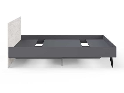 Кровать Сонум Ines Ясмунд + серый 140х200