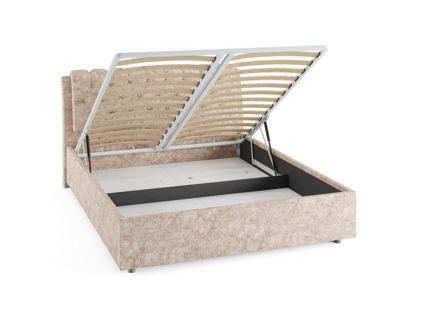 Кровать Сонум Olivia Кашемир Синий (с подъемным механизмом)