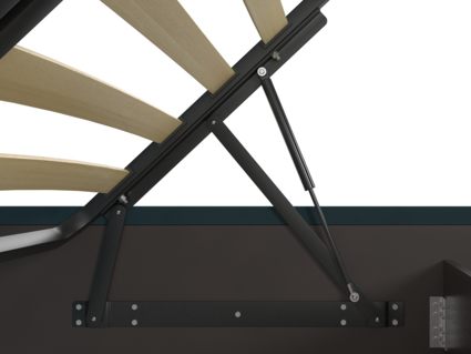 Кровать Lonax Аврора велюр Dolly-3 (с подъемным механизмом) 200х195