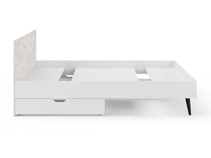 Кровать Сонум Ines Ясмунд + белый 120х200