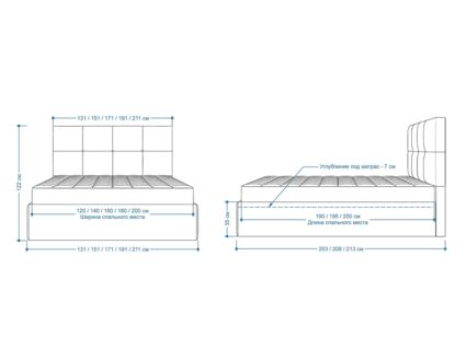 Кровать Lonax Алегра велюр Dolly-1 (с подъемным механизмом) 120х190