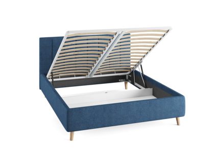 Кровать Сонум Alma Кашемир Бежевый (с подъемным механизмом) 80х200