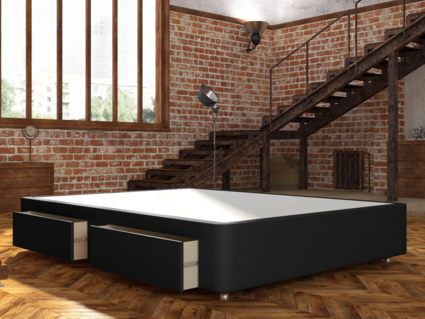 Кровать Mr.Mattress Site Box экокожа Black 257