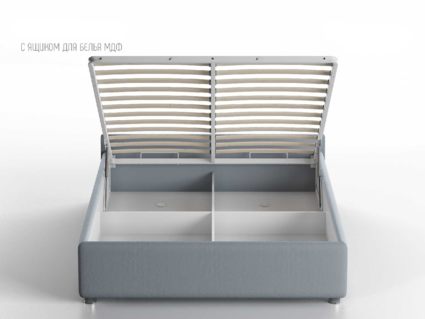 Кровать Nuvola Alba Velutto 32 (с подъемным механизмом) 160х190