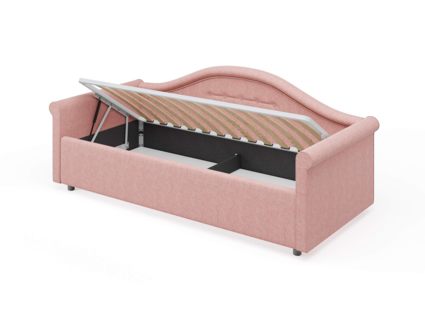 Кровать Сонум Maria Рогожка Графит (с подъемным механизмом) 120х200