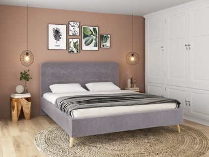 Кровать Sontelle Style Kipso Malta grey 251