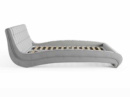 Кровать Сонум Milano Рогожка Мокко 120х200