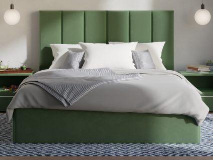 Кровать Lonax Милана велюр Dolly-17 (с подъемным механизмом)