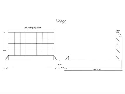 Кровать Димакс Нордо Опал 180х200