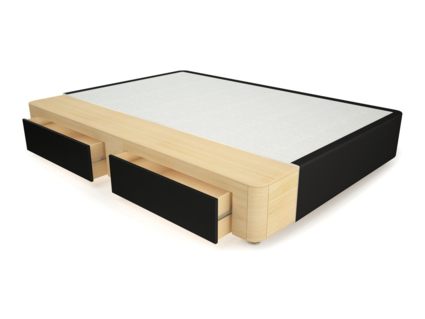 Кровать Mr.Mattress Site Box экокожа Black 238