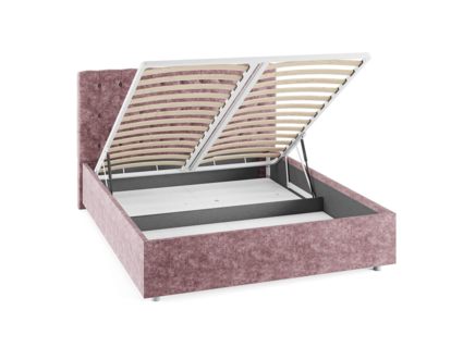 Кровать Сонум Florence Рогожка Мокко (с подъемным механизмом) 90х190