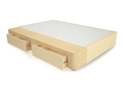 Кровать Mr.Mattress Site Box экокожа Beige 269