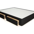 Кровать Mr.Mattress Site Box экокожа Black 200х195