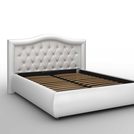 Кровать Sleeptek Premier 6 Экокожа White 140х190