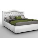 Кровать Sleeptek Premier 6 Экокожа White 200х200