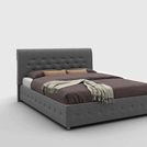 Кровать Sleeptek Premier 1 Рогожка Concept 03 (с подъемным механизмом) 160х190