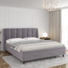 Кровать Sontelle Style Skordia Malta grey 110х200