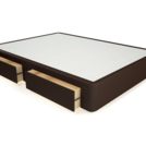 Кровать Mr.Mattress Site Box экокожа Brown 180х190