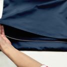 Наволочка Primavelle Satin Luxe (темно-синяя) 50х70