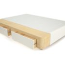 Кровать Mr.Mattress Site Box экокожа White 140х190